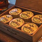 BROSH WOODEN BOX + 24 STUKS