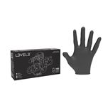 LEVEL3 GANTS NITRILE NOIR - 100 PCS - M