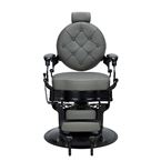FAUTEUIL BARBIER CHECK GY