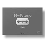 MY BLADES SCHEERMESJES 100 STUKS SILVER DOUBLE EDGE