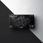 LEVEL3 GANTS NITRILE NOIR - 100 PCS - M