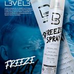 LEVEL3 FREEZE HAIR SPRAY 400 ML