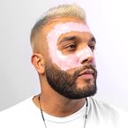 LEVEL3 MASQUE ROSE POUR VISAGE