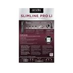 ANDIS SLIMLINE PRO LI BLACK TONDEUSE DE FINITION
