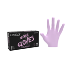 LEVEL3 GANTS NITRILE LAVANDE PERLE- 100 PCS