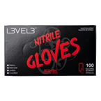 LEVEL3 GANTS PRO NITRILE ROUGE - 100 PCS