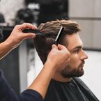 ARTERO SCHEERMES MET FEATHER-MES - ZWART