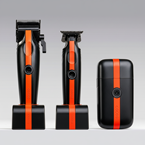 COCCO VELOCE LITE COMBO SET (ZWART/RODE LIJN)