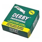 DERBY PROFESSIONAL LAMES DE RASOIR 100 PCS SINGLE EDGE