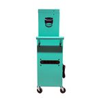 MBS PRO CHARIOT TURQUOISE À OUTILS - STÉRILISATION UV - PRISE INTÉGRÉE