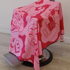 HIGH TOP CAPE LOVE HATE PINK
