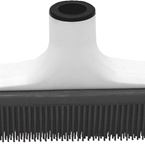 BALAIS DE COIFFEUR BLANC EN CAOUTCHOUC 35 CM