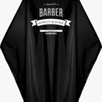 BARBER MARMARA CAPE BARBER NOIR CLASSIC